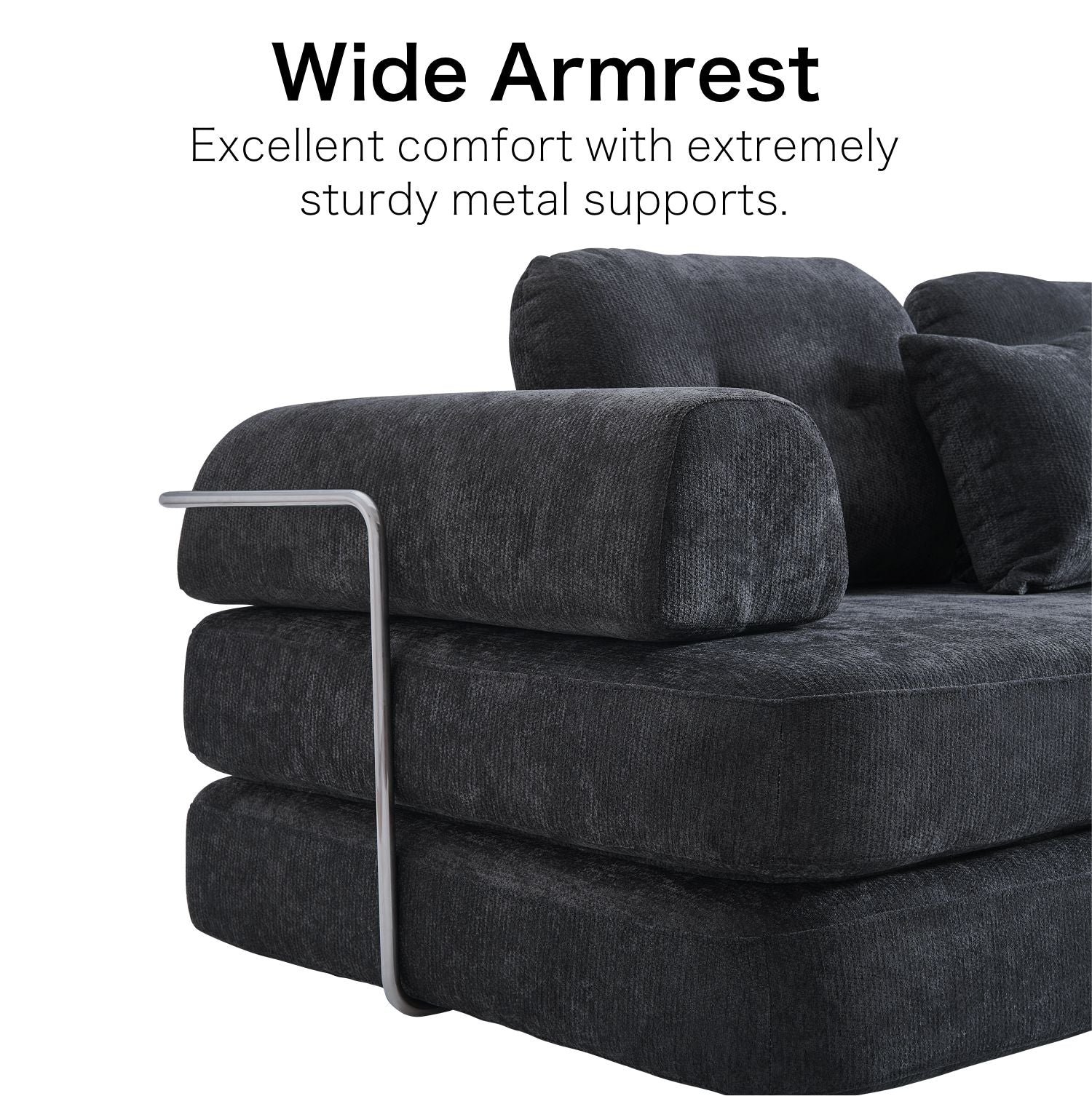 Boneless Couch | Compressed Sofa 104" | Haven480 - Vacuum Packed - Assembly Free