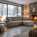 Boneless Couch | Compressed Sofa 107" | Cuddle711 - Vacuum Packed - Assembly Free