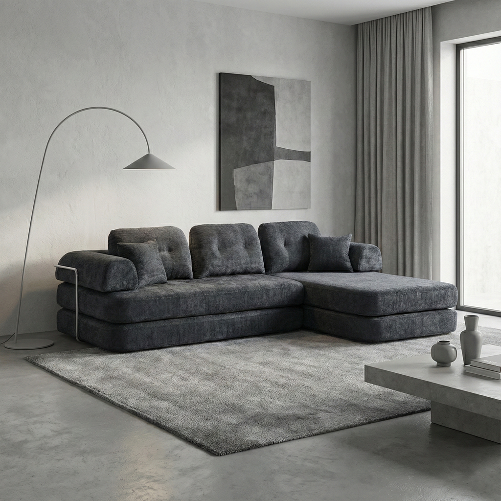 Boneless Couch | Compressed Sofa 104" | Haven480 - Vacuum Packed - Assembly Free